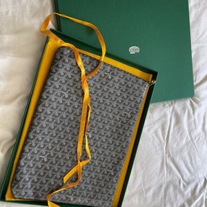 Goyard GM Senat Pouch - Gray